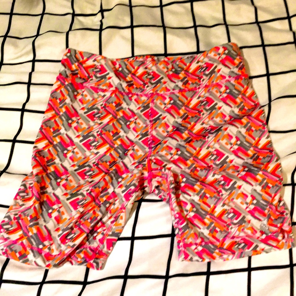 Girl biker shorts.